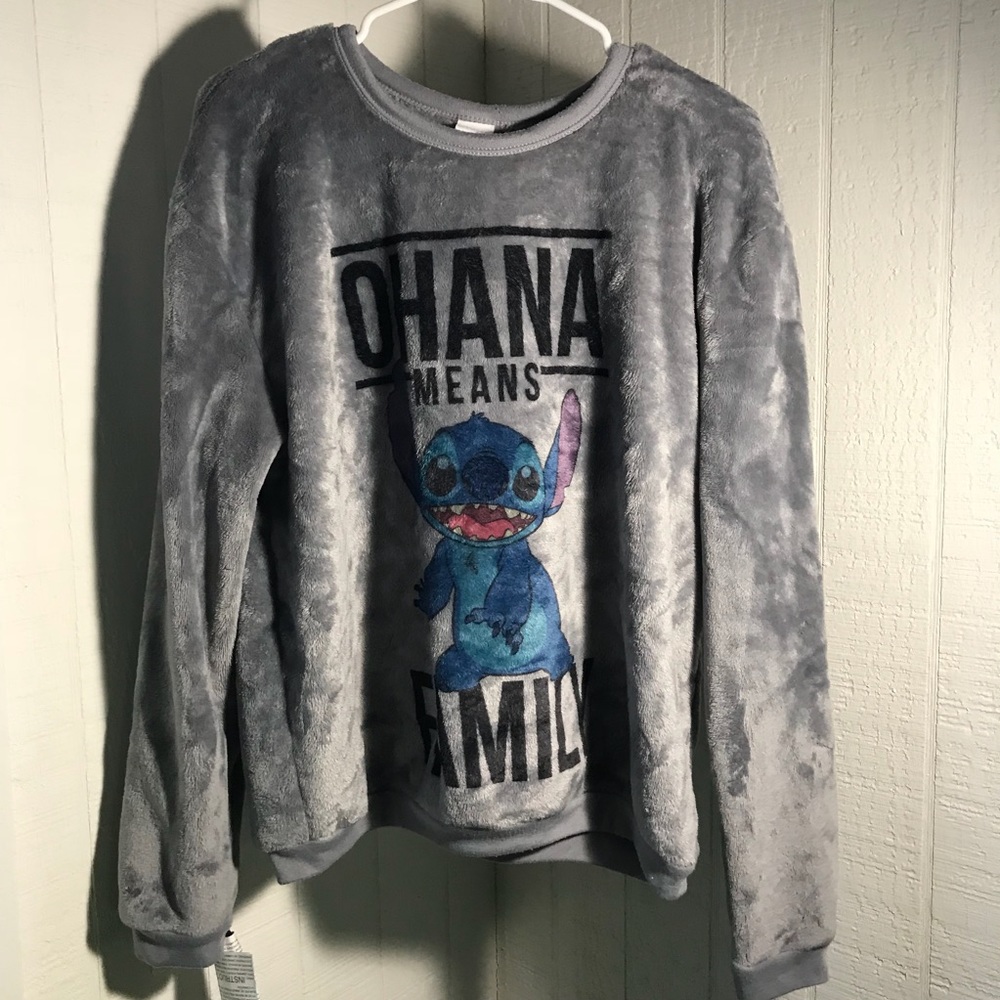 Disney Stitch fleece pullover